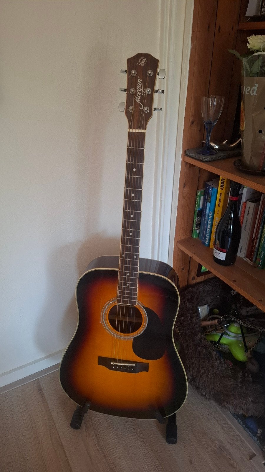 Morgan 120 - westerngitaar, Ophalen, Gebruikt, Western- of Steelstringgitaar