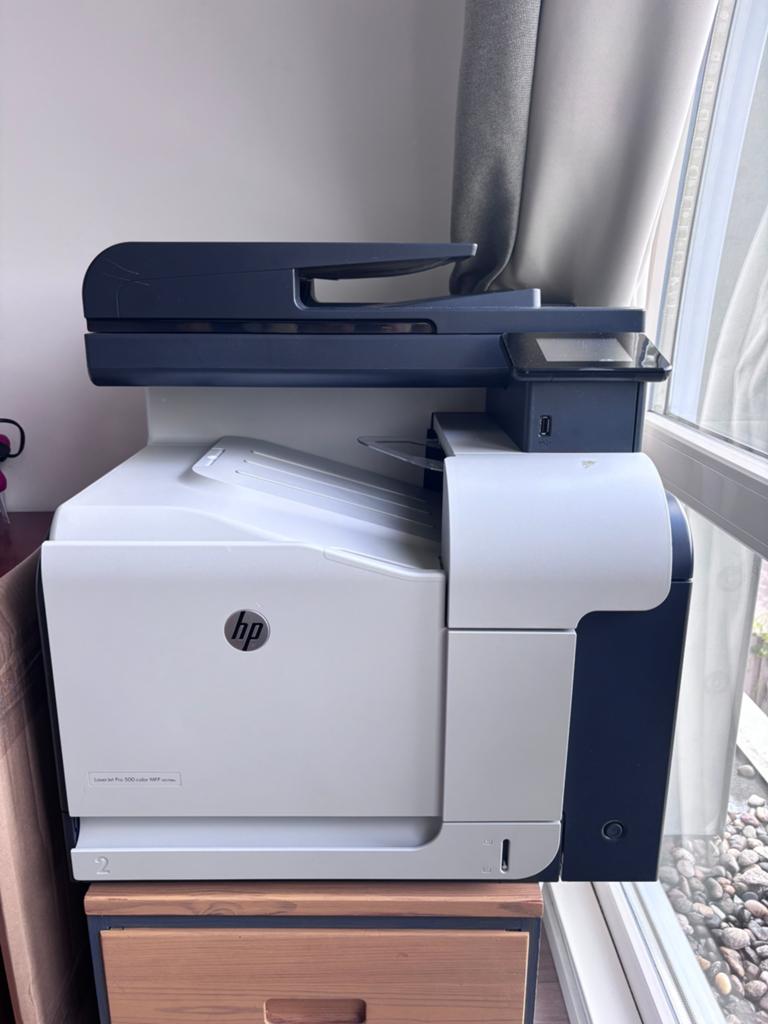 Printer HP laserjet Pro 500 color, Ophalen, Gebruikt, All-in-one, Draadloos