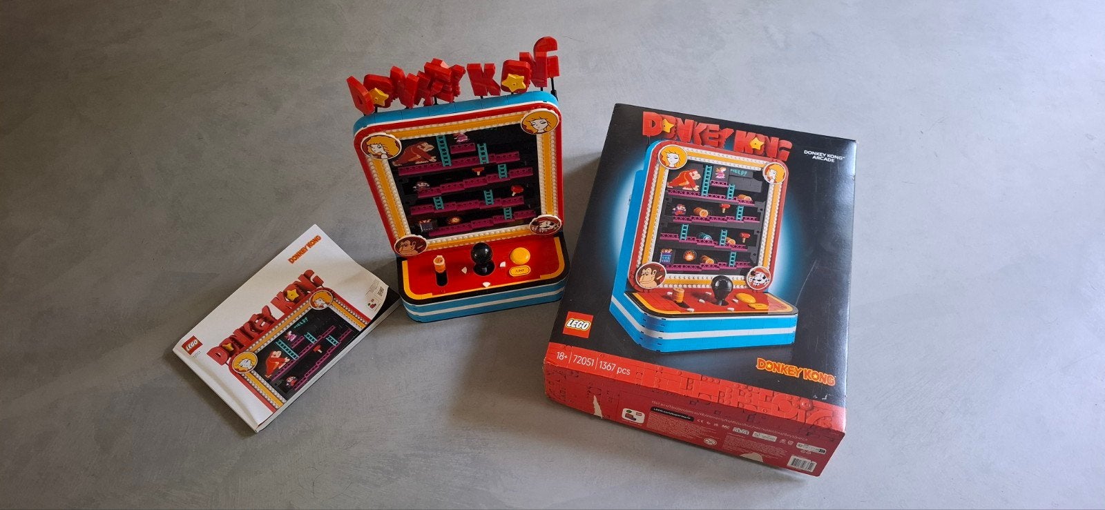 LEGO Donkey Kong Arcade Machine 72051, Ophalen of Verzenden, Zo goed als nieuw, Overige merken