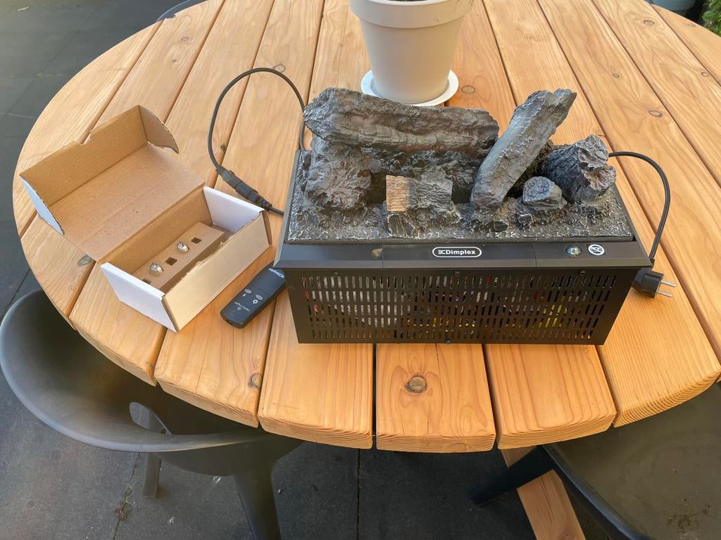 Dimplex waterdamp haard., Huis en Inrichting, Ophalen, Gebruikt, Inbouwhaard, Elektrische haard