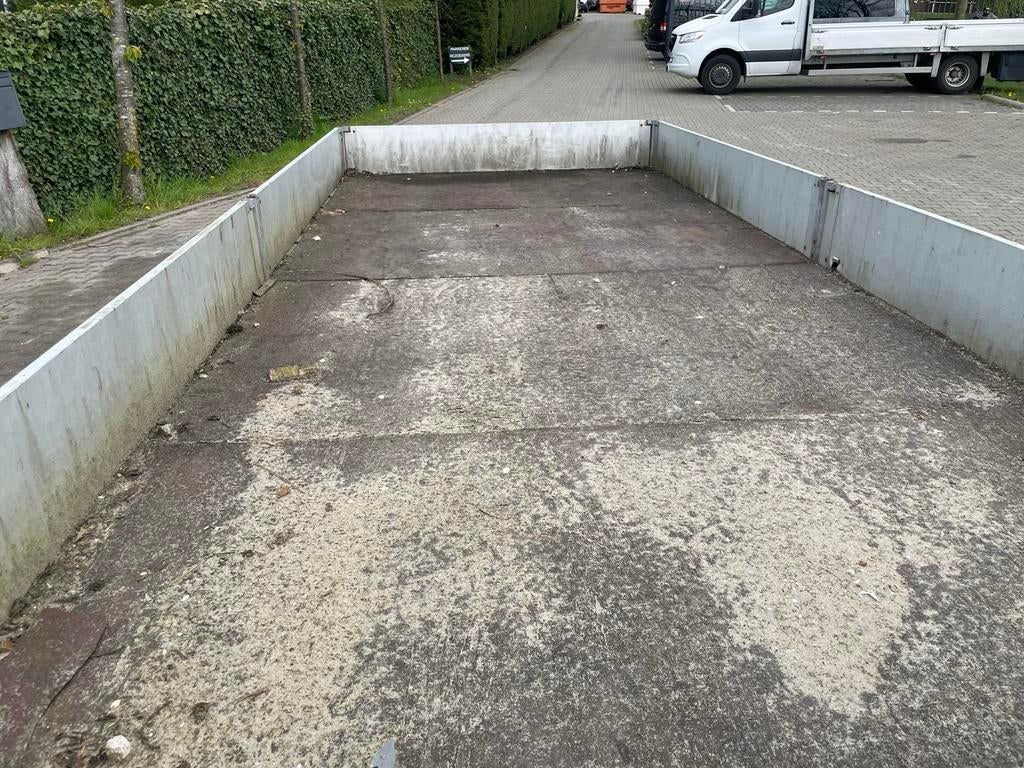 Tandemas aanhangwagen 500 x 200cm, Auto diversen, Aanhangers en Bagagewagens, Ophalen, Gebruikt