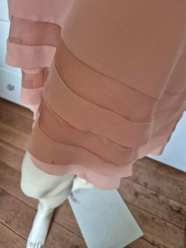 Jurkje Ermanno Scervino zijde nw €1690,-, Maat 38/40 (M), Overige kleuren, Verzenden, Nieuw