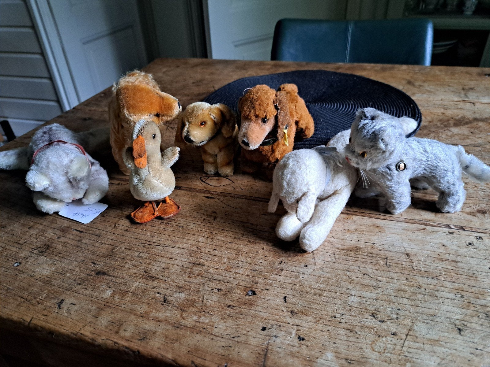antieke steiff en Grisly dieren, Verzenden