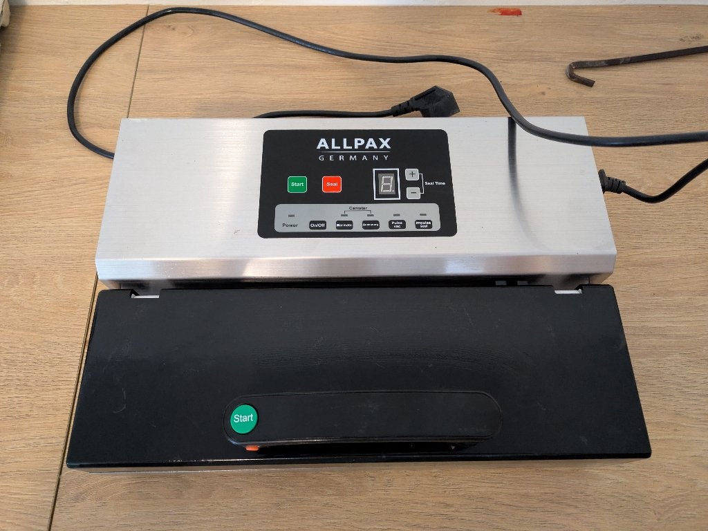 Vacumeermachine allpax, Ophalen, Overige typen, Zilver, Zo goed als nieuw