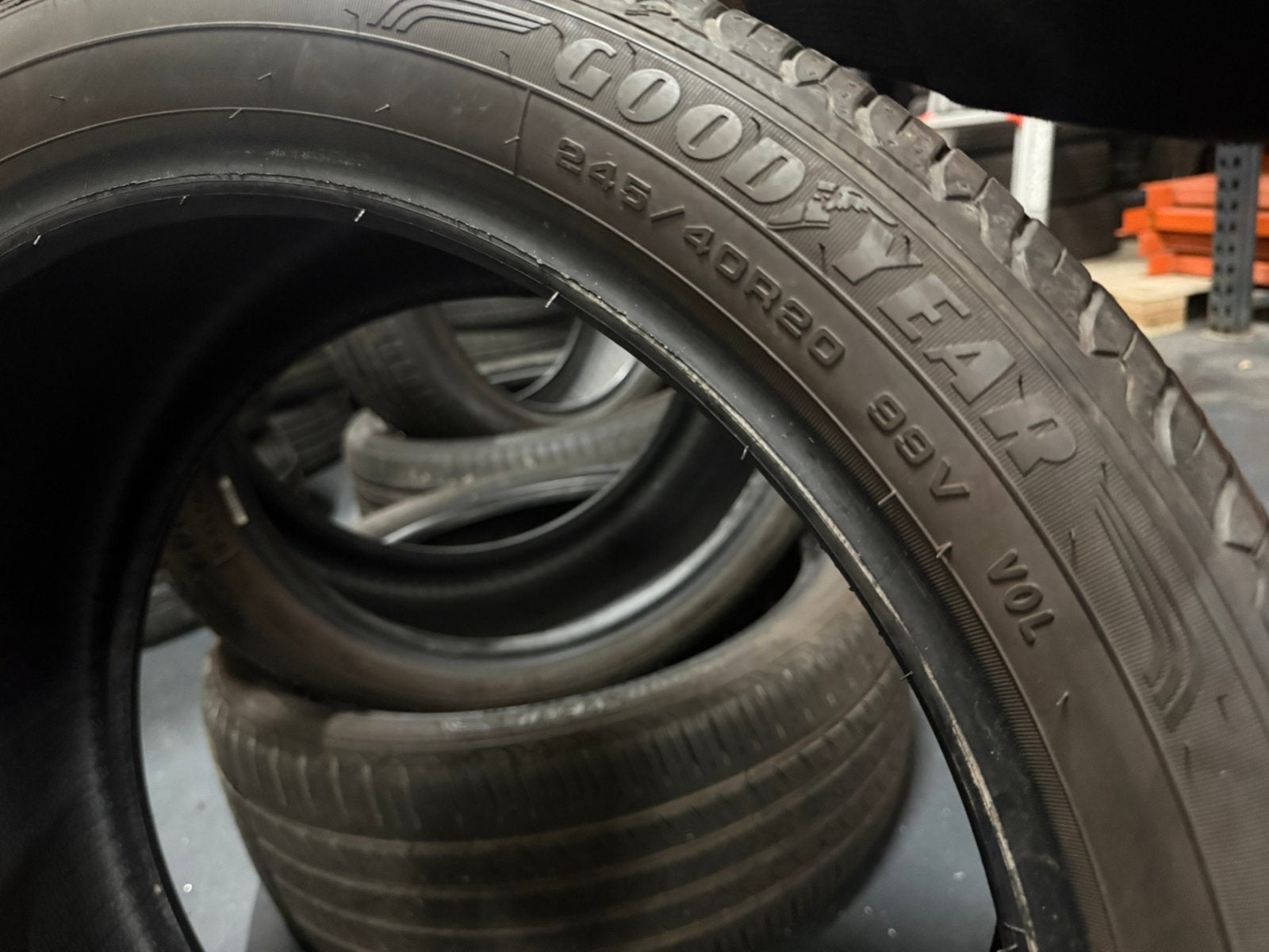 4x 245 40 20 99V VOL Goodyear Performance SUV DEMO DOT4123, 245 mm, Nieuw, Ophalen of Verzenden, Band(en)