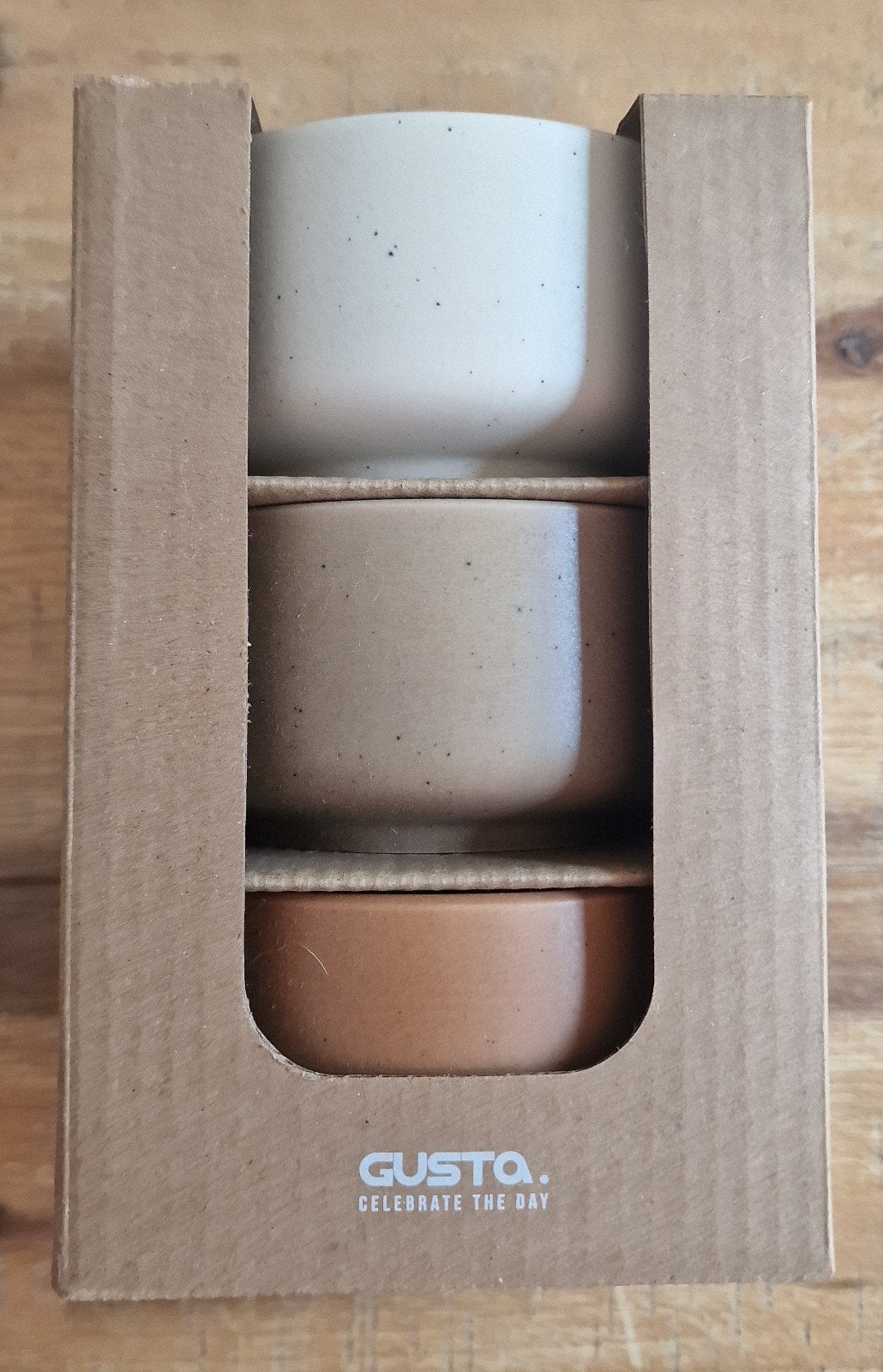 Gusta Kommenset - 3 stuks, Ø10x5cm, Nieuw, Ophalen of Verzenden