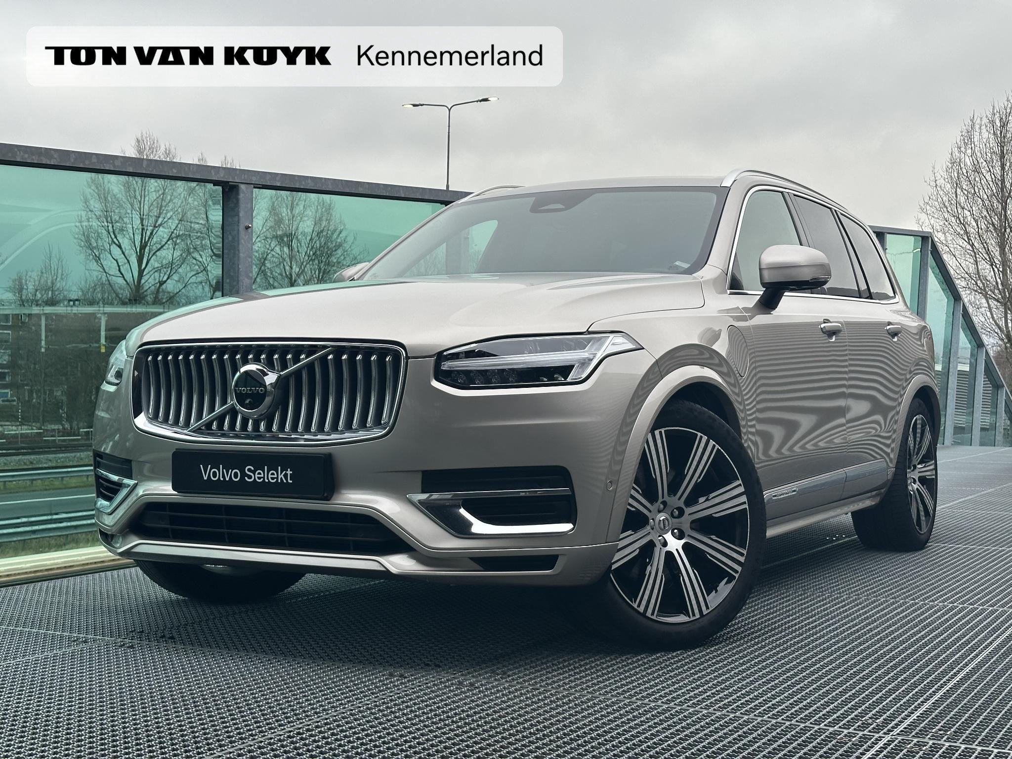 Volvo XC90 2.0 T8 Recharge AWD Plus Bright Longe Range / Luc, Auto's, Gebruikt, 4 cilinders, Bedrijf, Vierwielaandrijving
