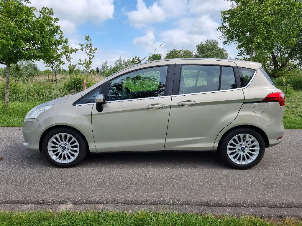 Ford B-Max 1.0 Ecoboost Titanium 125PK, navigatie,camera,NAP, Voorwielaandrijving, Euro 5, Origineel Nederlands, Bedrijf