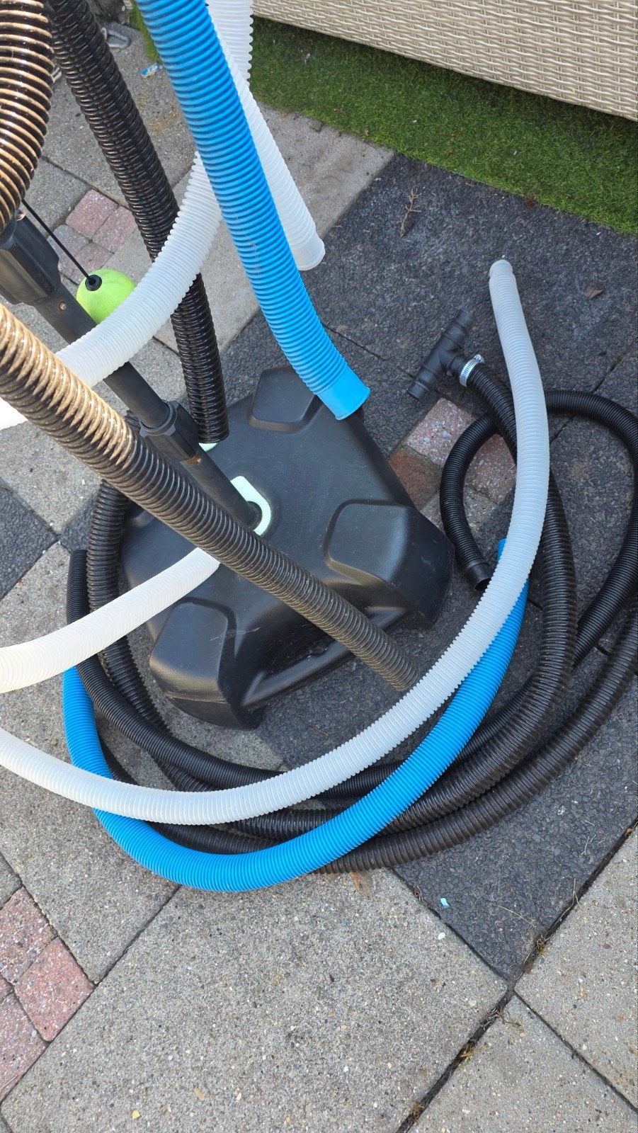 Zwembadslangen in diverse lengtes en kleuren (set), Tuin en Terras, Ophalen, Gebruikt, Overige typen