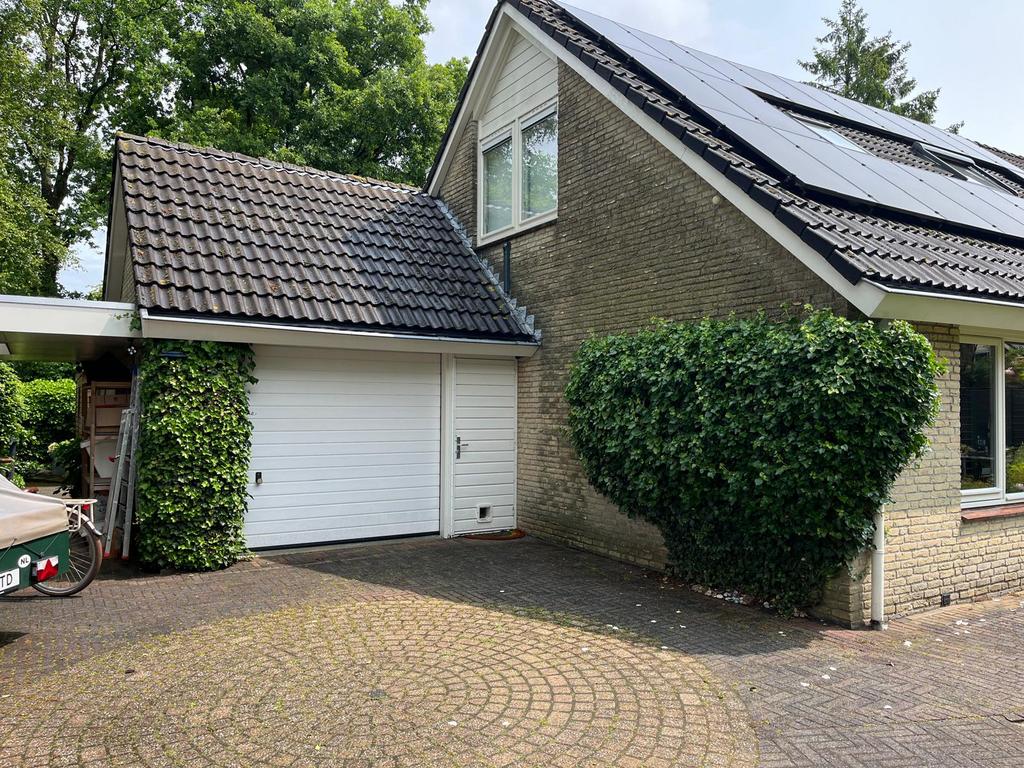 Garagedeur roldeur - 218 cm hoog, 254 cm breed, Ophalen, Gebruikt, Garagedeur, 120 cm of meer