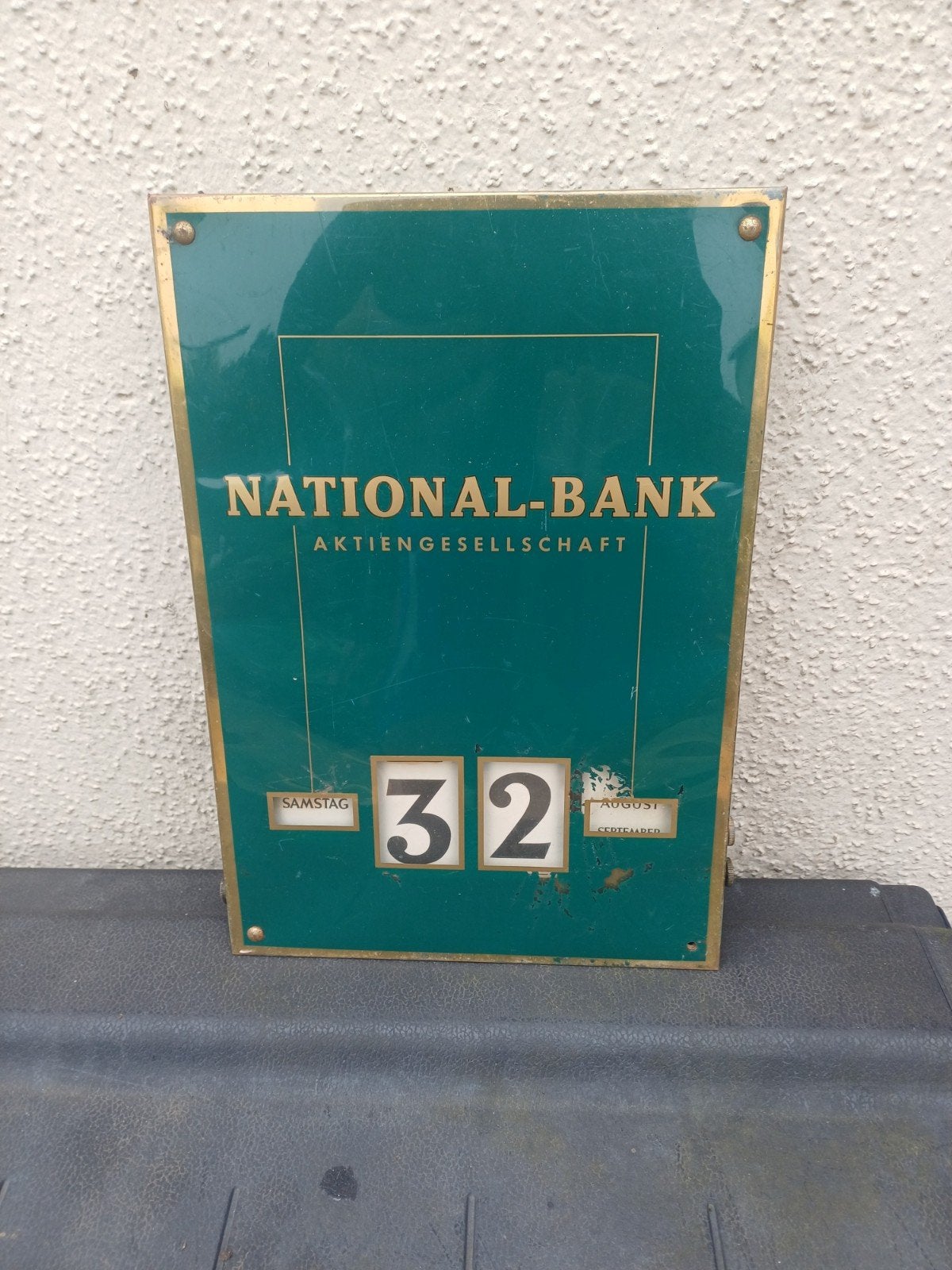 Vintage  ewiger kalender  jaren 60m, Ophalen of Verzenden