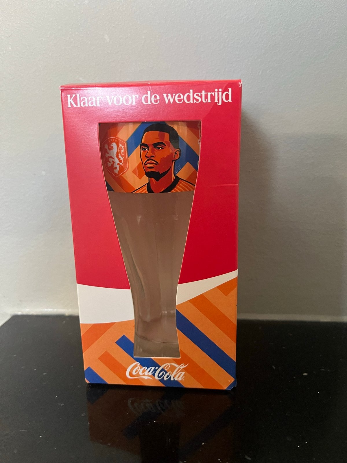 Coca Cola WK Glas Ryan Gravenberch, Verzamelen, Ophalen of Verzenden, Nieuw, Frisdrankglas