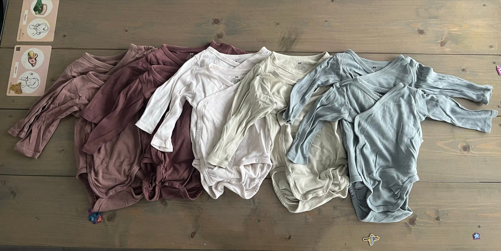 Overslag rompers 10 stuks Maat 68  - Tweeling, Ophalen of Verzenden, Gebruikt, Jongetje of Meisje, Nacht- of Onderkleding