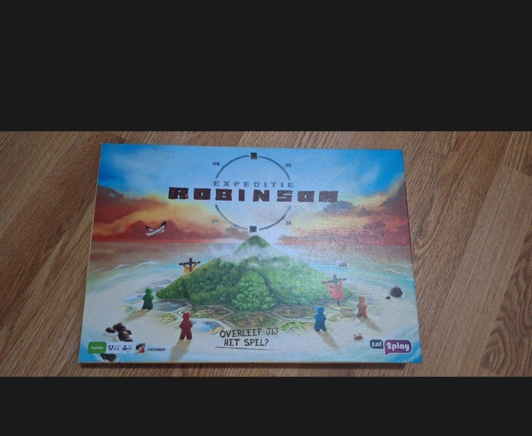 Spel Expeditie Robinson, Ophalen of Verzenden, Nieuw, 2000 tot heden, Landkaart