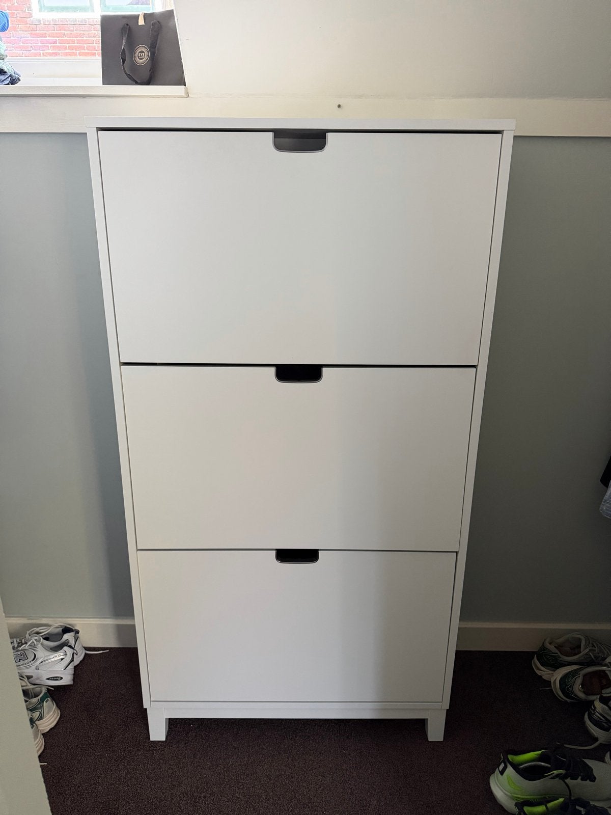 IKEA Ställ schoenenkast met 3 vakken - Wit, Huis en Inrichting, Ophalen, Gebruikt