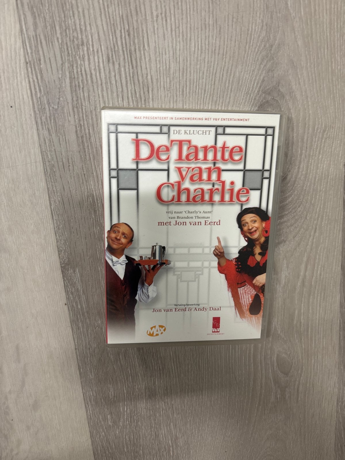 De Tante van Charlie - Klucht met Jon van Eerd (DVD), Cd's en Dvd's, Alle leeftijden, Ophalen of Verzenden, Gebruikt