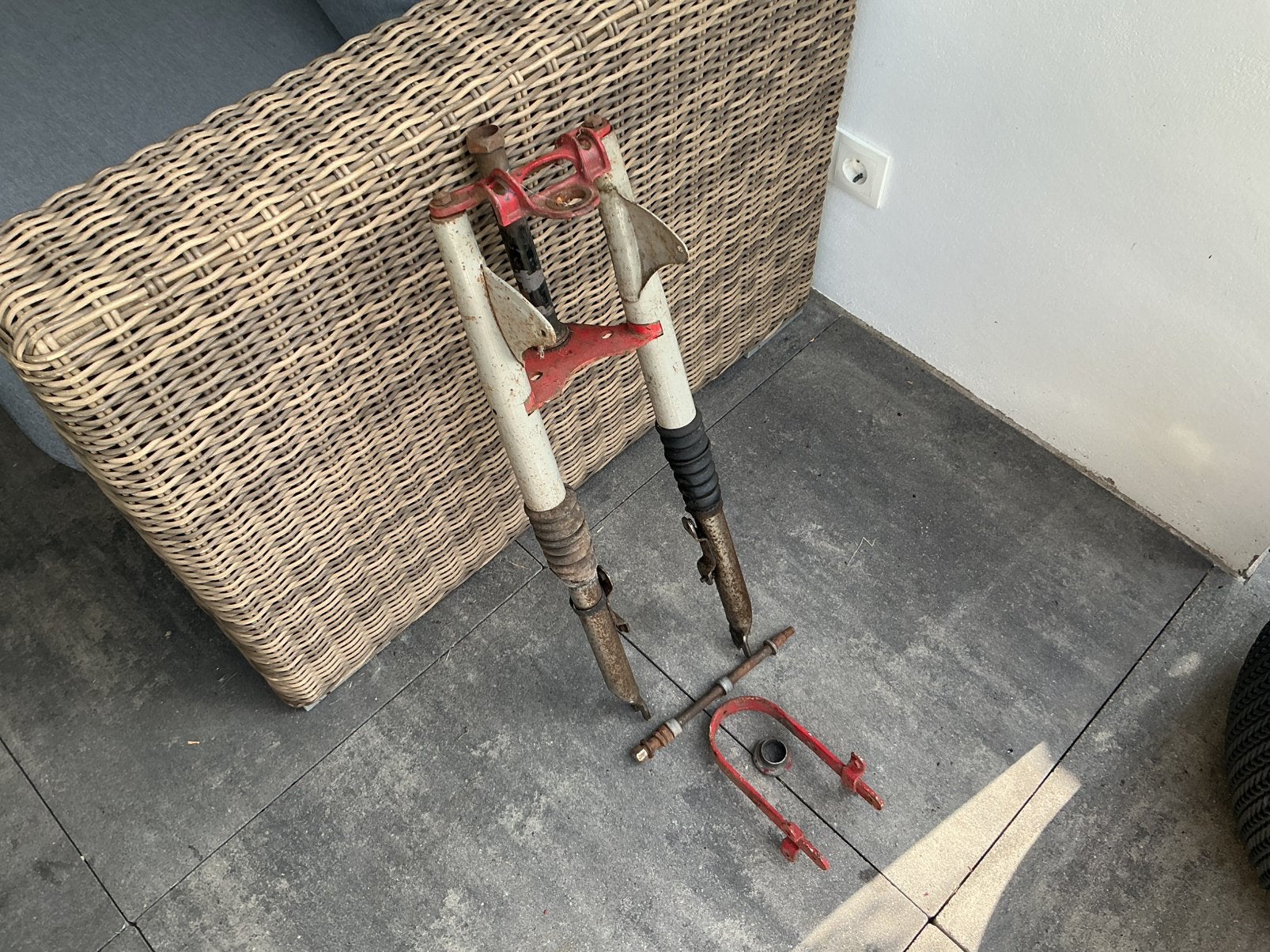 SPARTA VOORVORK MET TOEBEHOREN SPORT 2/3 V GRANDSPORT GB ?, Ophalen of Verzenden, Gebruikt, Frame, Sparta