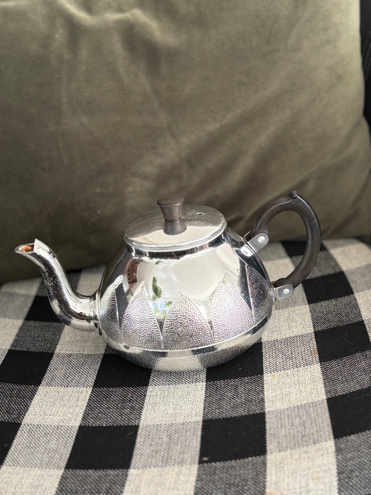 Theepot zilver | de Haard vintage, Ophalen of Verzenden
