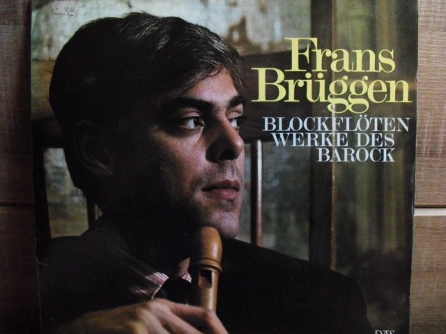 Frans Brüggen "Blockflötenwerke Des Barock" LP, Cd's en Dvd's, Vinyl | Klassiek, LP, Ophalen of Verzenden, Beschermende buitenhoes