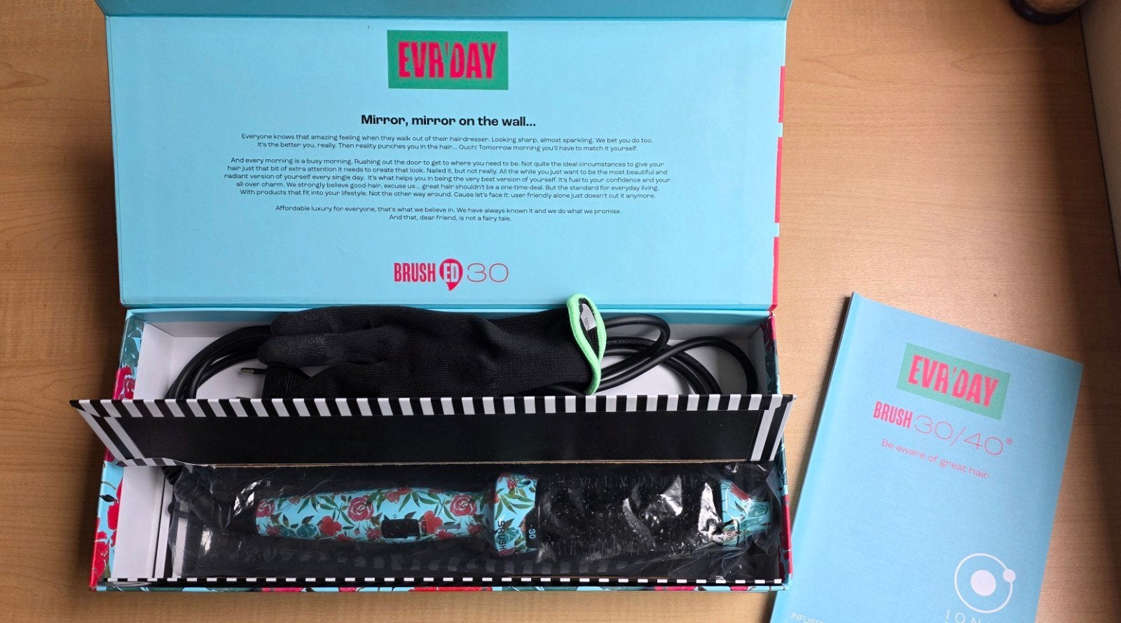 Limited Edition BRUSH 30 Styling Borstel, Verzenden, Zo goed als nieuw, Krultang of Stijltang