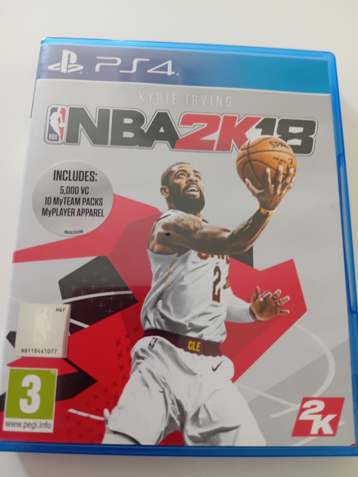 NBA 2K18 PS4 - Zo goed als nieuw, Spelcomputers en Games, Online, 1 speler, Ophalen of Verzenden, Zo goed als nieuw