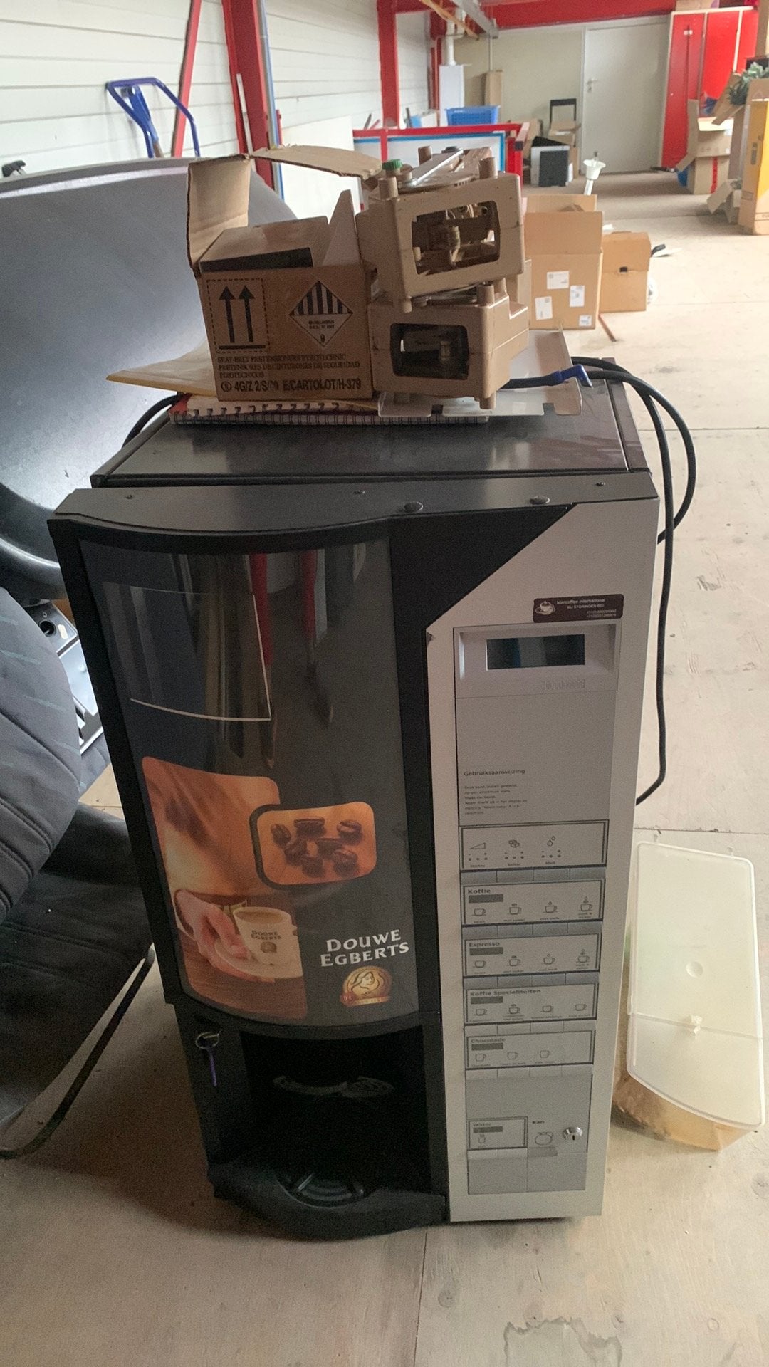 Douwe Egberts Koffiemachine - Bonen apparaat, Ophalen, Gebruikt, Koffiemachine, Koffiebonen