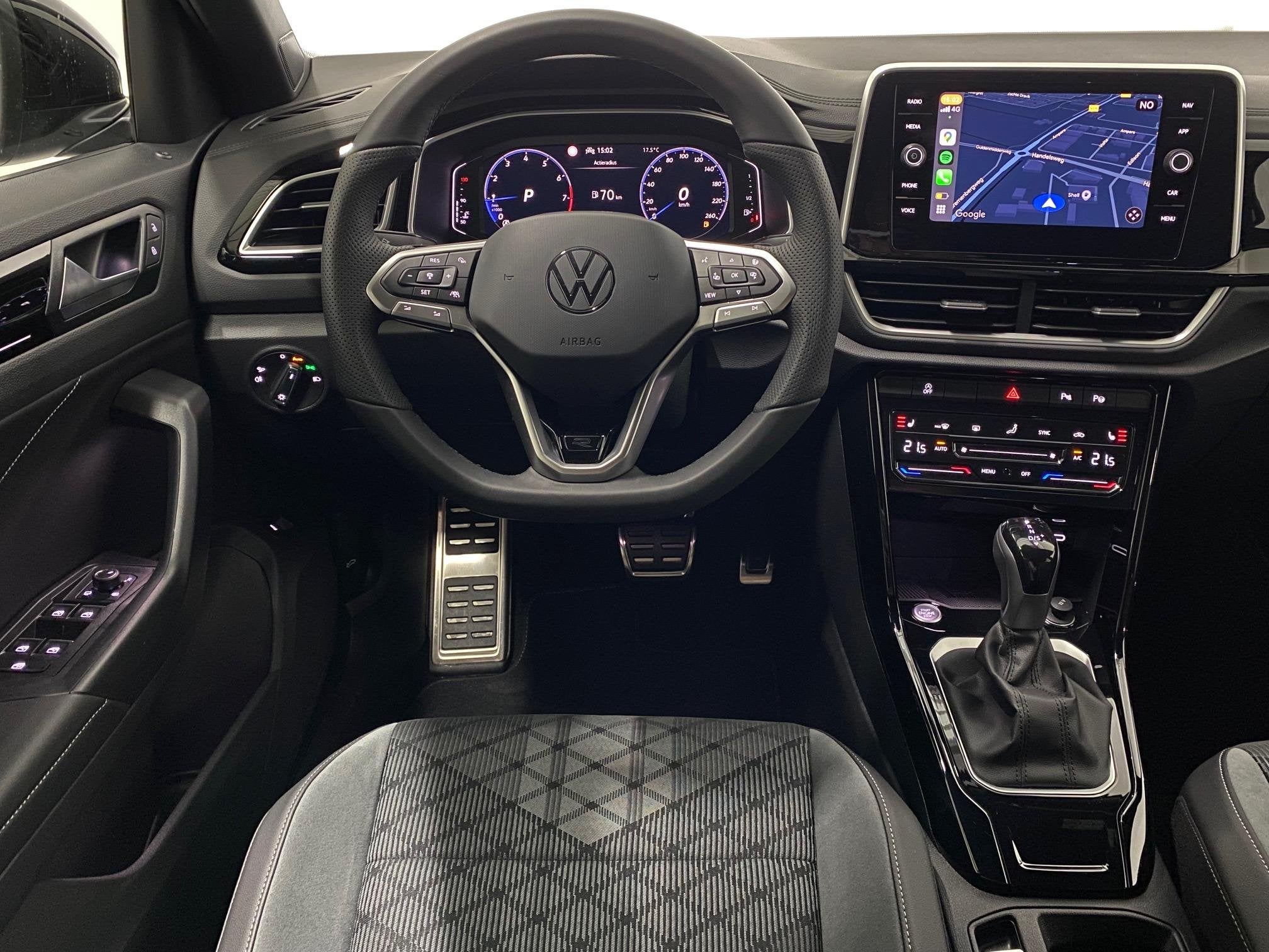 Volkswagen T-Roc 1.5 TSI R-Line Edition 2x R line Camera IQ-, Auto's, Stof, 4 cilinders, Zwart, Bedrijf