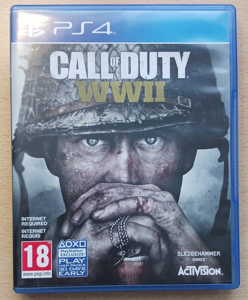 Call of Duty WWII (WW2) voor PS4, Spelcomputers en Games, Games | Sony PlayStation 4, Vanaf 18 jaar, Shooter, 1 speler, Eén computer