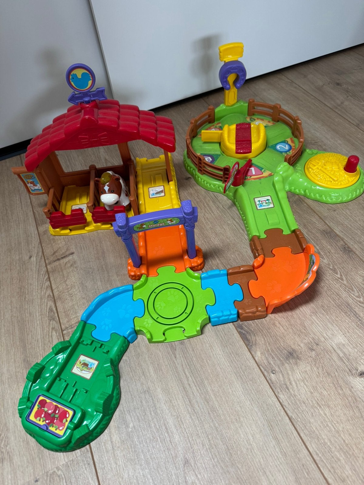 Vtech toet toet manege, Kinderen en Baby's, Ophalen of Verzenden, Gebruikt, 6 jaar of ouder