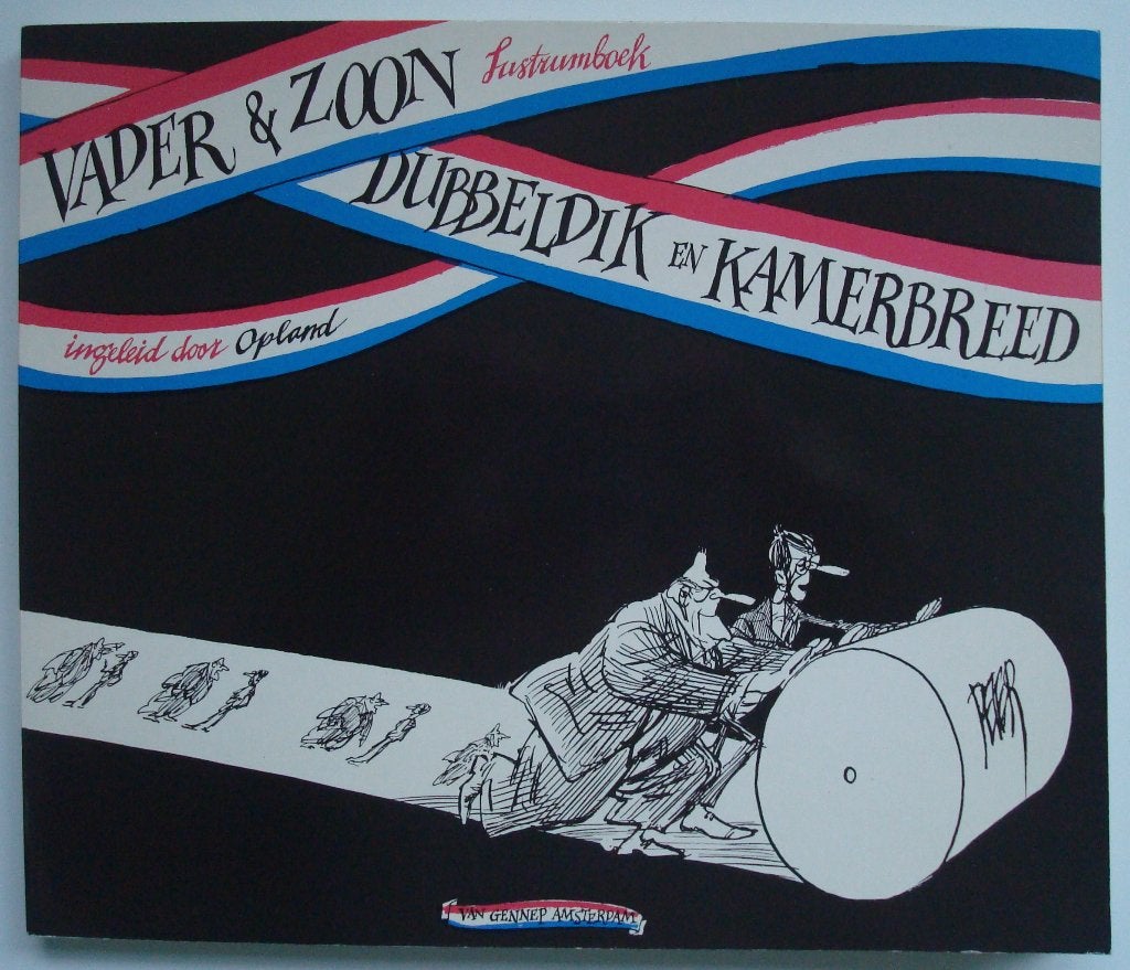 Peter van Straaten - Vader & Zoon - Dubbeldik en Kamerbreed, Ophalen, Eén stripboek, Zo goed als nieuw, Peter van Straaten