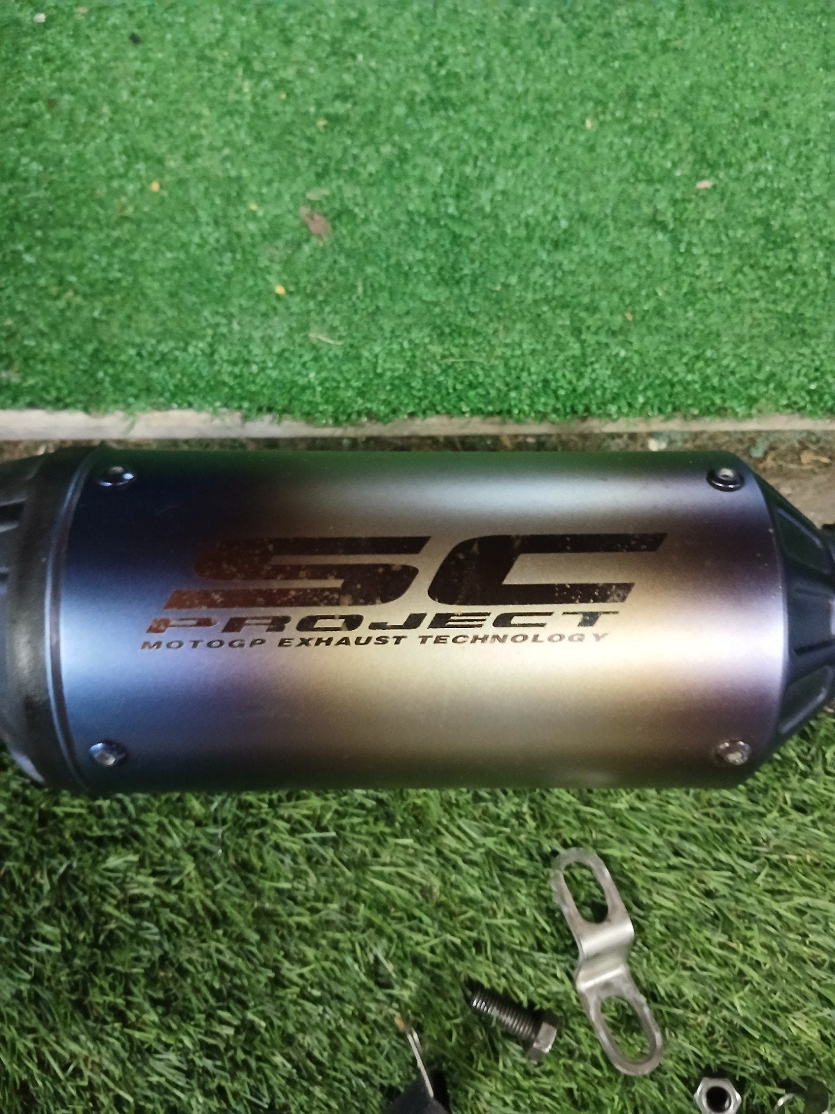 SC-Project uitlaatdemper - MotoGP Exhaust Technology, Motoren, Ophalen of Verzenden, Gebruikt