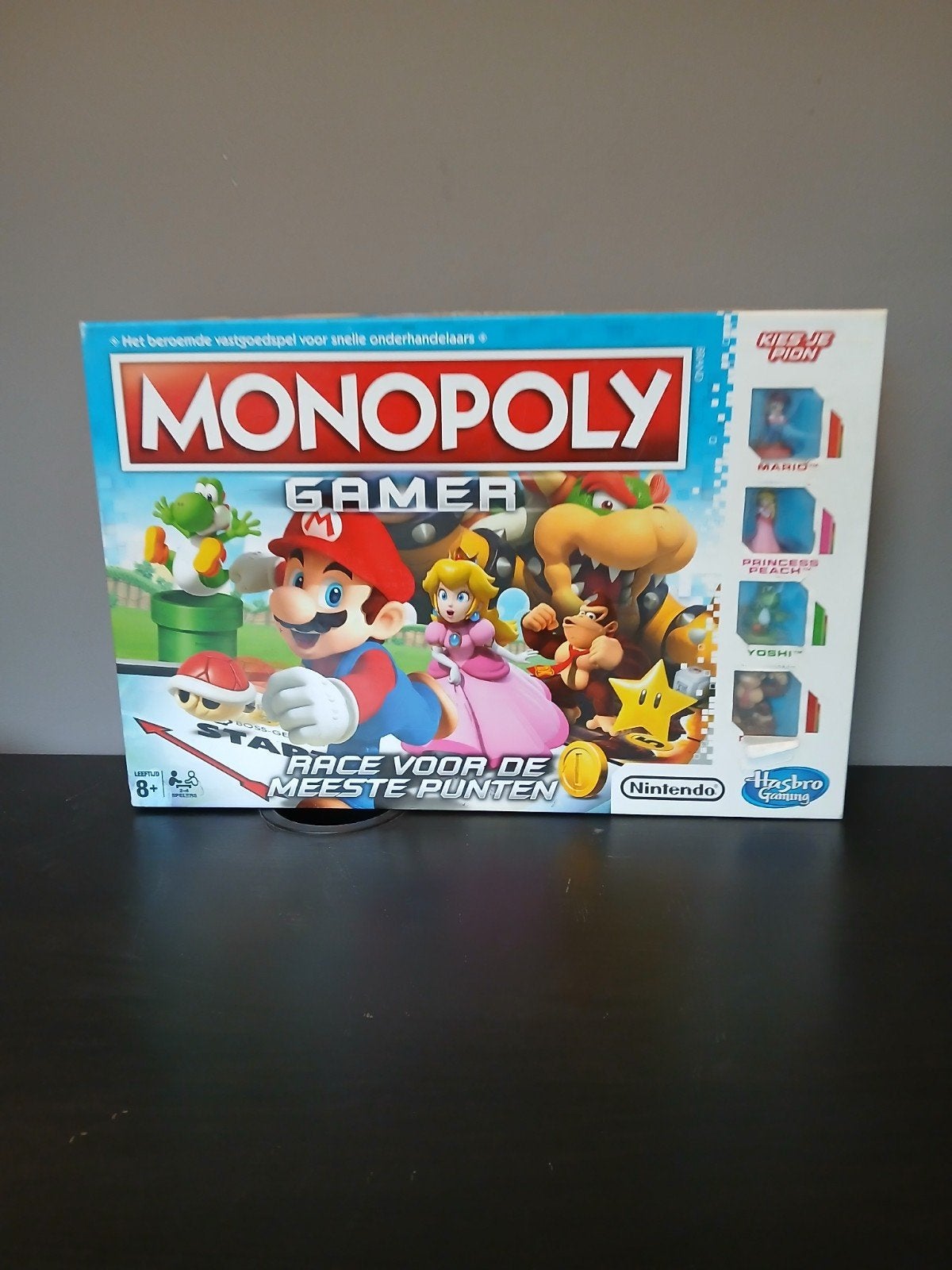 Monopoly Gamer: Race voor de meeste punten, Drie of vier spelers, Ophalen, Zo goed als nieuw, Hasbro Gaming