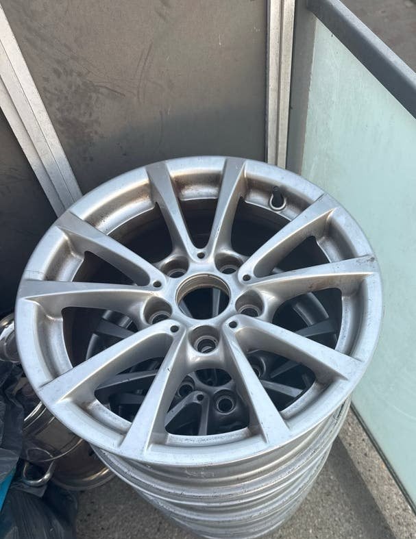 OEM lichtmetalen velgen van BMW, Auto-onderdelen, Banden en Velgen, Ophalen, Velg(en), 17 inch, Zomerbanden