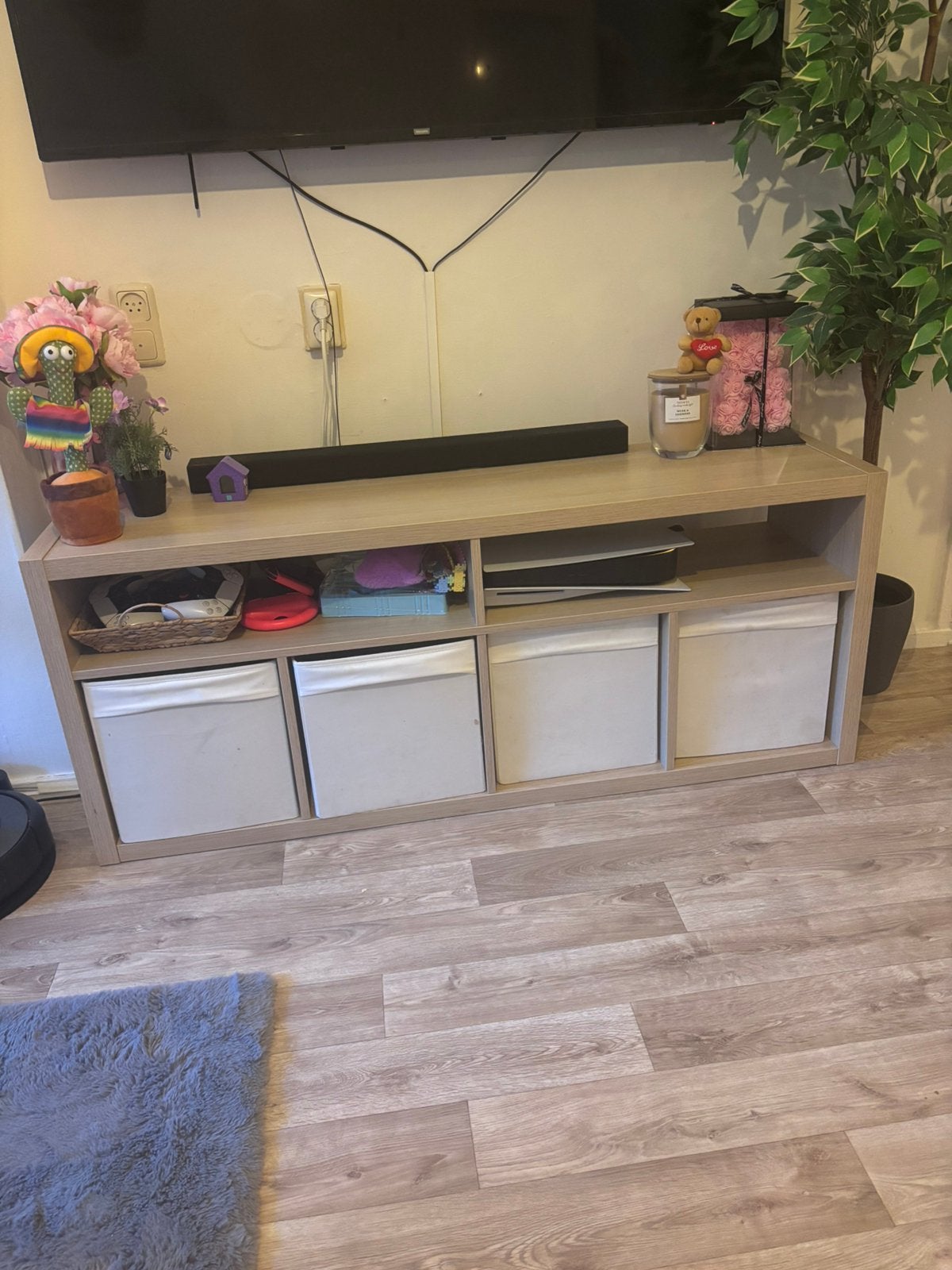 Ikea tv meubel, Ophalen of Verzenden, Zo goed als nieuw, 25 tot 50 cm
