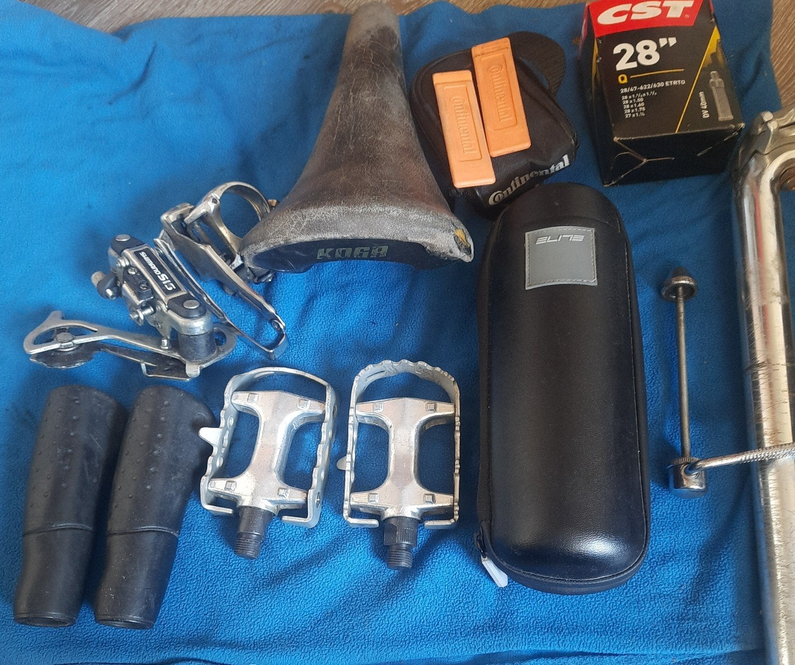 Diverse fietsonderdelen, Ophalen of Verzenden, Zadel