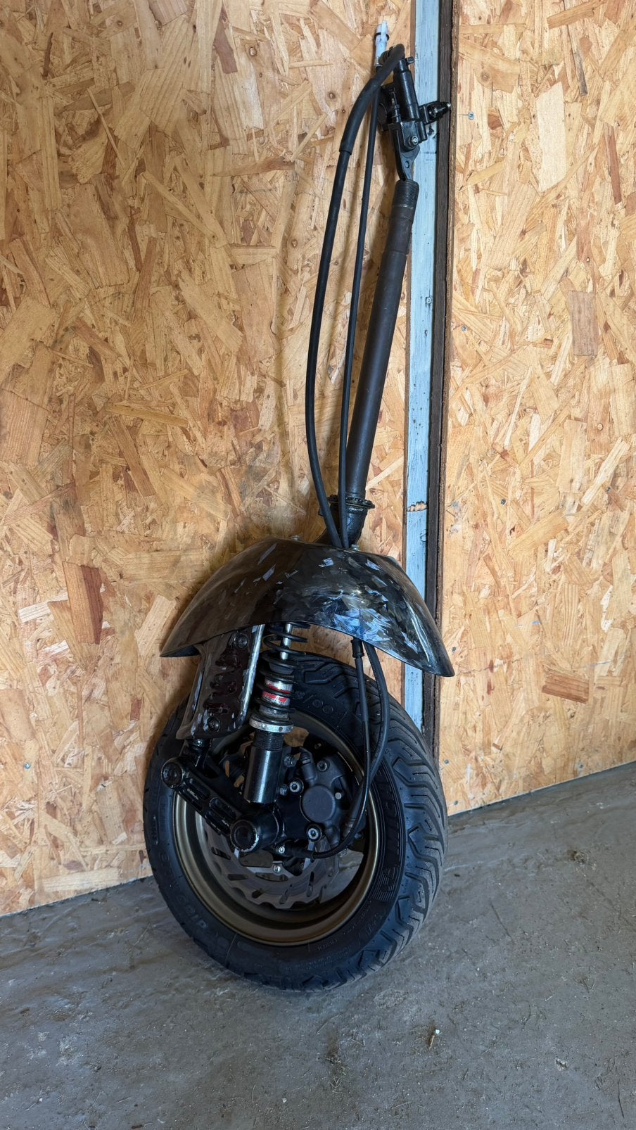 Zip SP98 voorvork, Ophalen