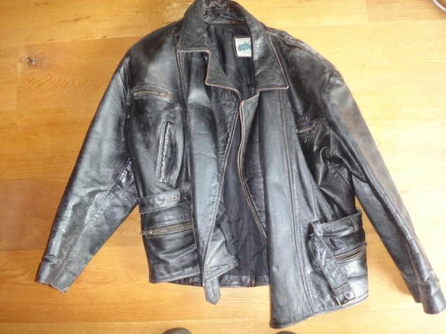 Leren vintage motorjack, Motoren, Kleding | Motorkleding, Ophalen of Verzenden, Tweedehands, Dames, Jas | leer