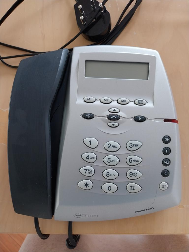 KPN Telecom Rimini 50HV vaste telefoon met display, Telecommunicatie, Vaste telefoons | Niet Draadloos, Ophalen of Verzenden, Gebruikt
