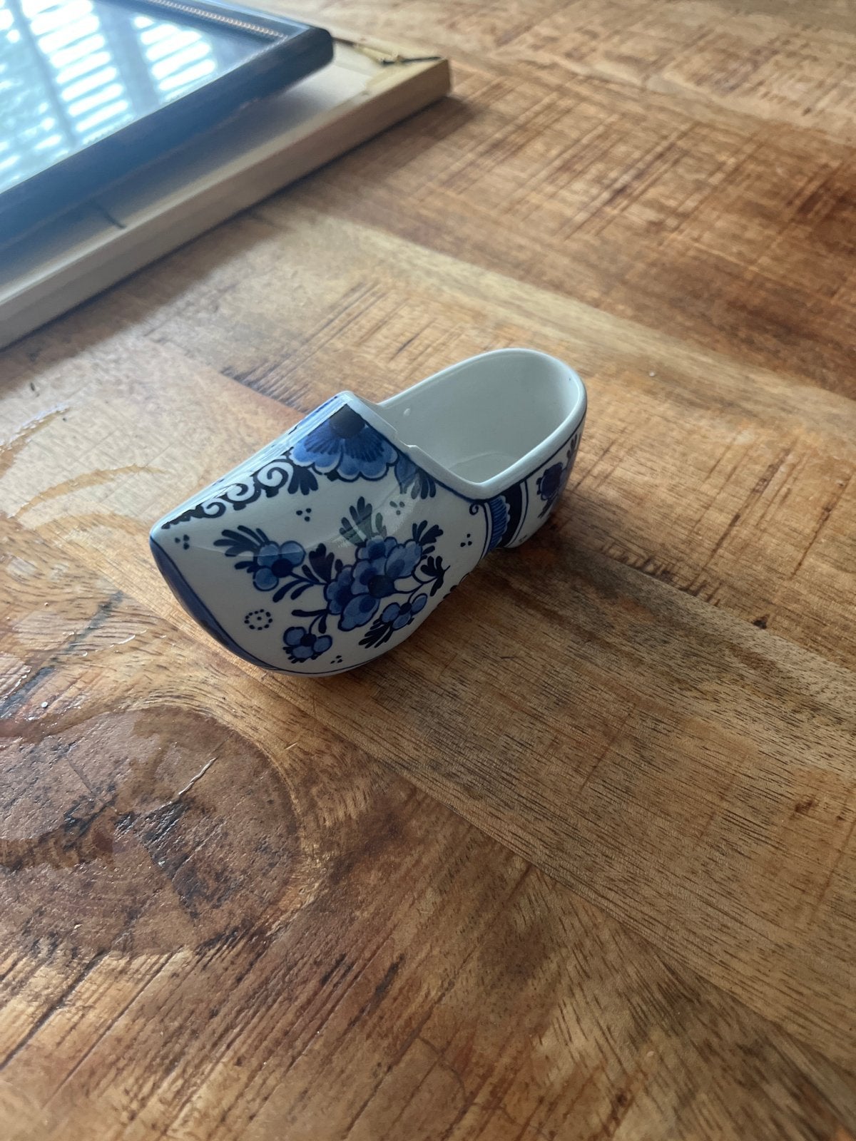Delfts Blauw Klompje - Decoratief en Authentiek, Antiek en Kunst, Ophalen of Verzenden