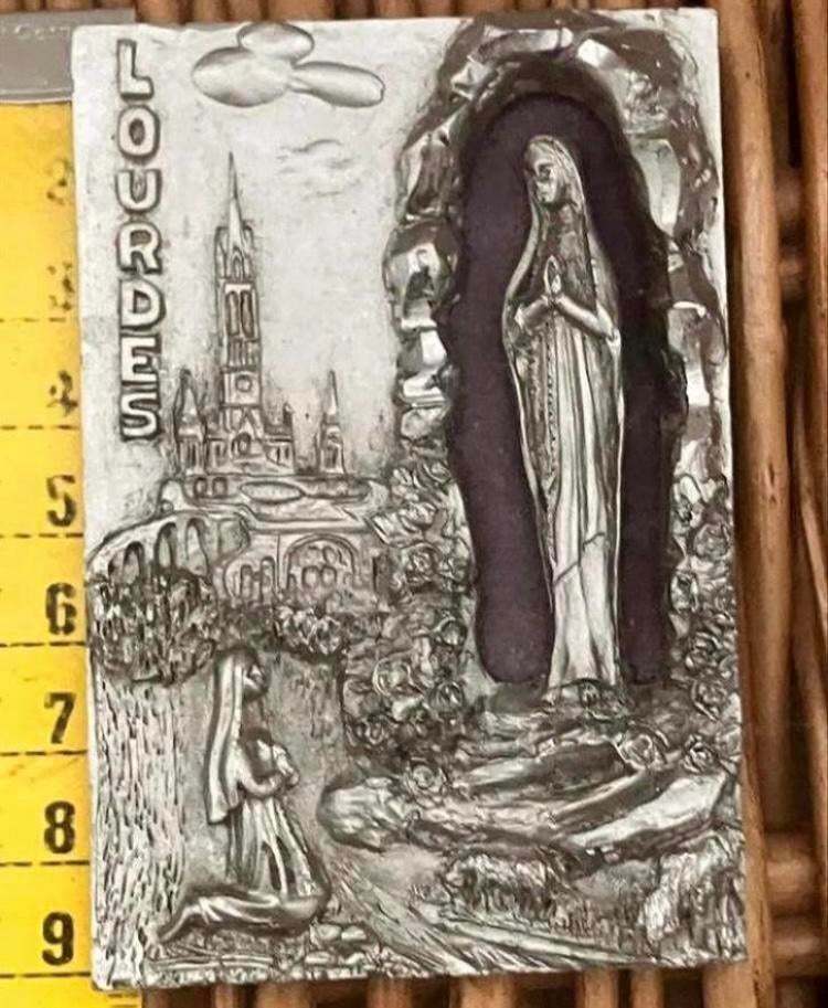 Lourdes … Maria met Bernadette Soubirous, Ophalen of Verzenden