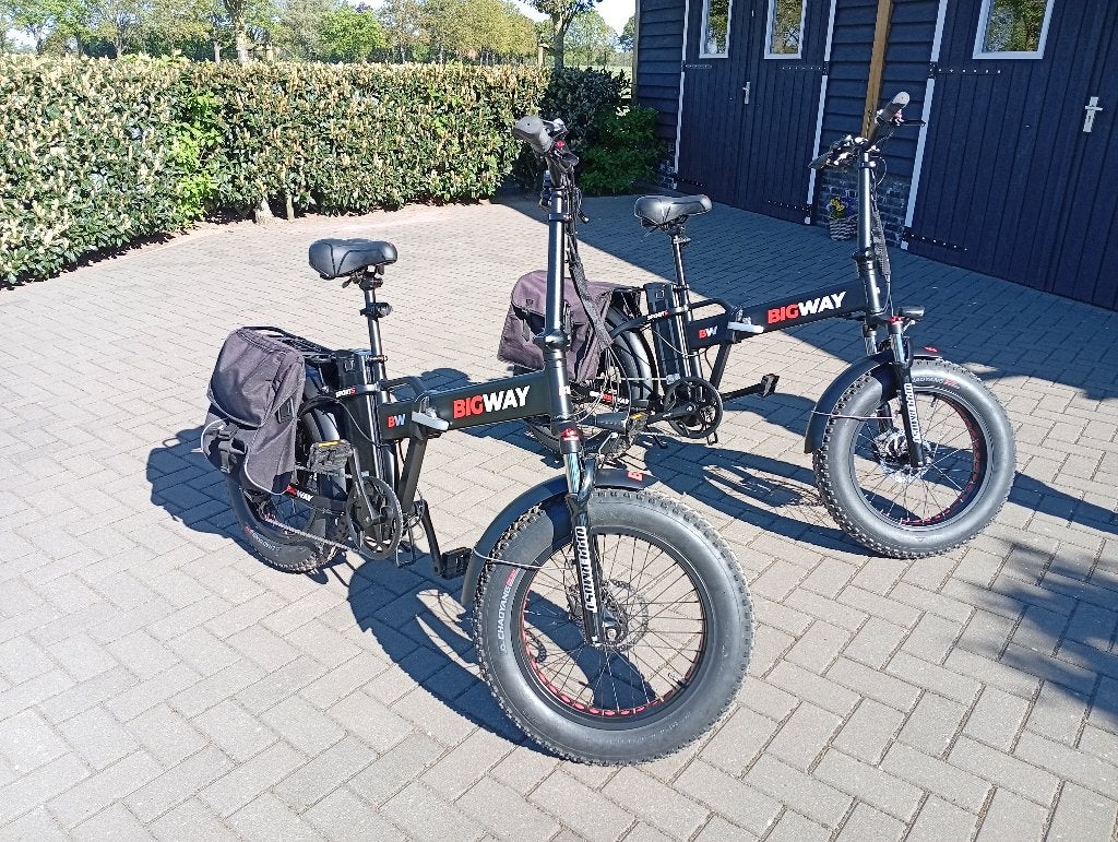 Nieuwe stoere elektrische vouwfietsen, 20 inch of meer, Versnellingen, Nieuw, Totaal opvouwbaar