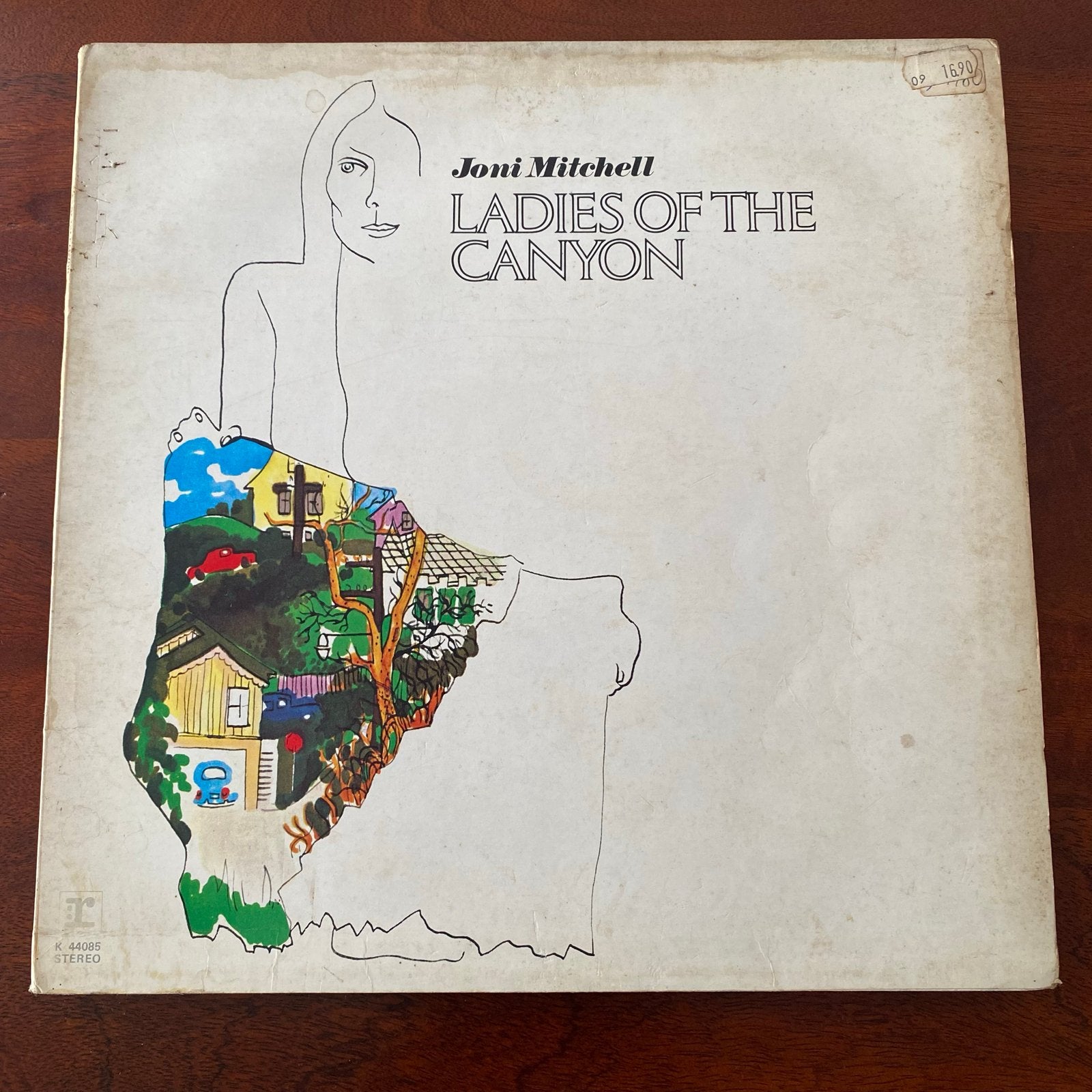 Joni Mitchell - Ladies of the Canyon LP (1970), LP, Gebruikt, Originele persing, Ophalen of Verzenden