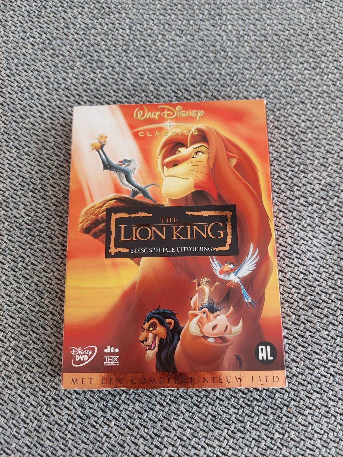 Lion King - DVD, Alle leeftijden, Ophalen of Verzenden, Zo goed als nieuw