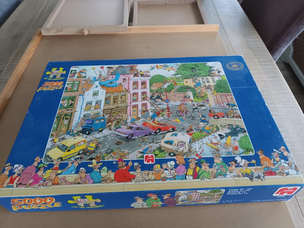Jan van Halsteren puzzels ., Ophalen of Verzenden, 500 t/m 1500 stukjes, Zo goed als nieuw, Legpuzzel