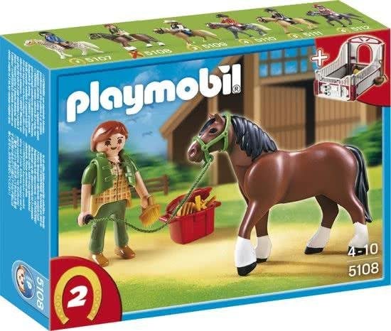 🎁 Playmobil 5108 - Shire met paardenbox 🎁, Kinderen en Baby's, Verzenden, Nieuw