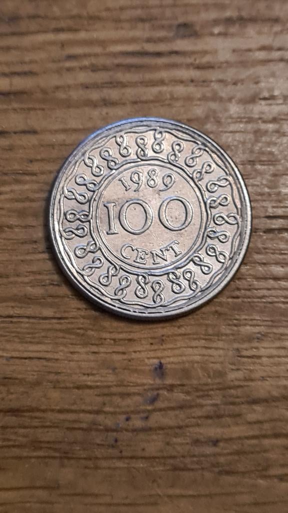 Suriname - 100 Cent 1989 (D3), Verzenden, Zuid-Amerika, Losse munt