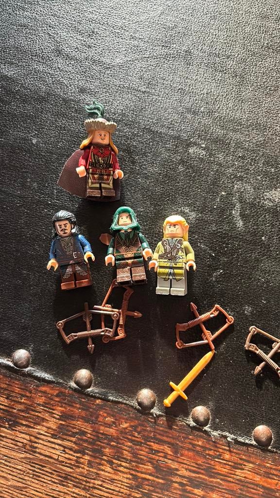 Compatibele lord of the rings, Verzamelen, Lord of the Rings, Ophalen of Verzenden, Gebruikt, Actiefiguurtje