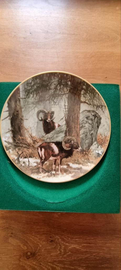 Kaiser Porzellan "Unser Wild" wandborden, Antiek en Kunst, Ophalen of Verzenden