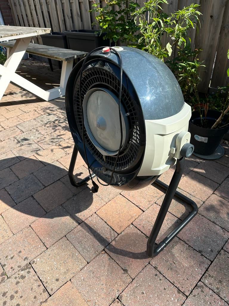 Tuin ventilator met wateraansluiting voor nevelkoeling., Tuin en Terras, Ophalen, Zo goed als nieuw