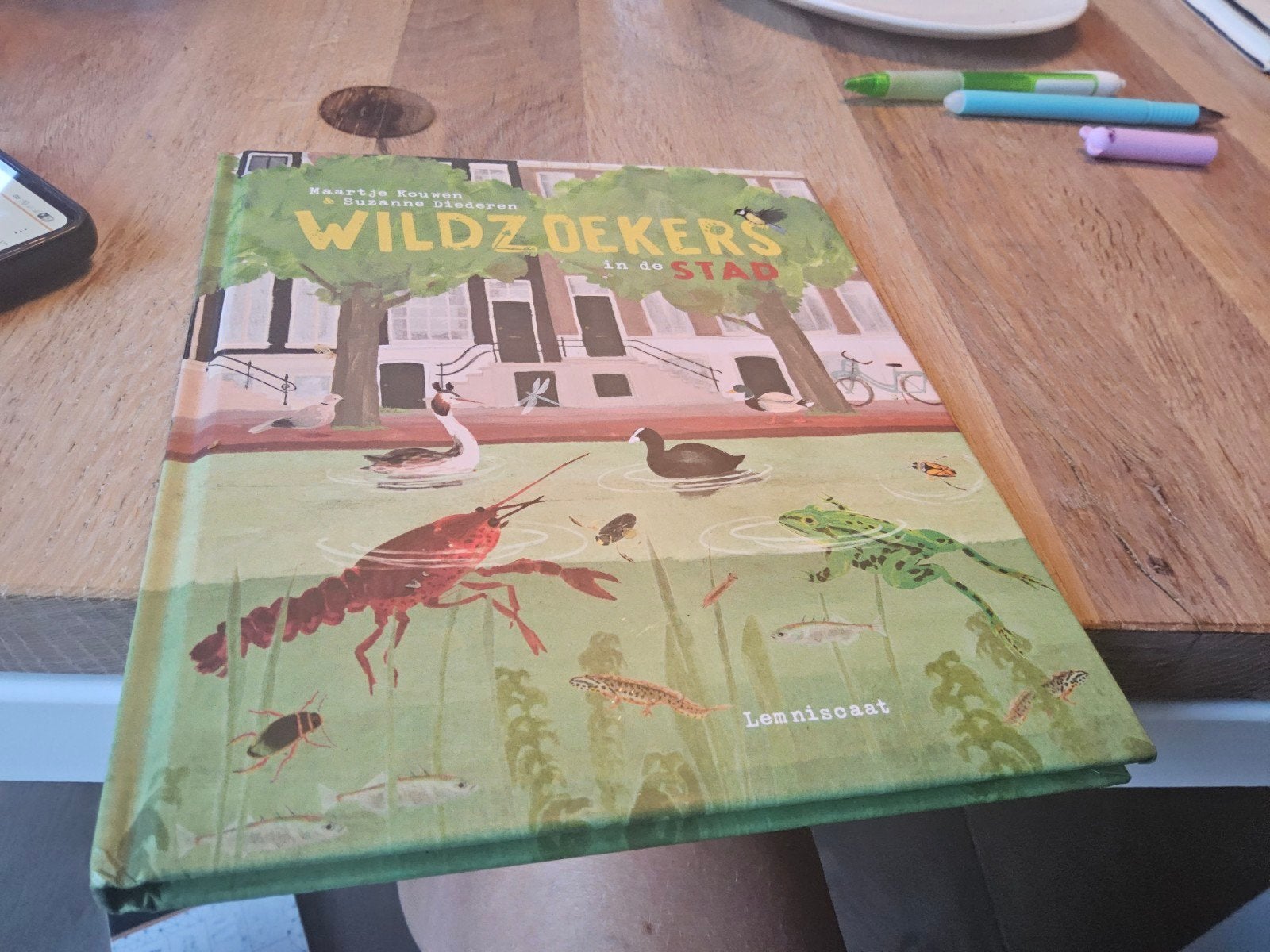 Maartje Kouwen - Wildzoekers - In de stad, Boeken, Maartje Kouwen, Non-fictie, Ophalen of Verzenden, Zo goed als nieuw